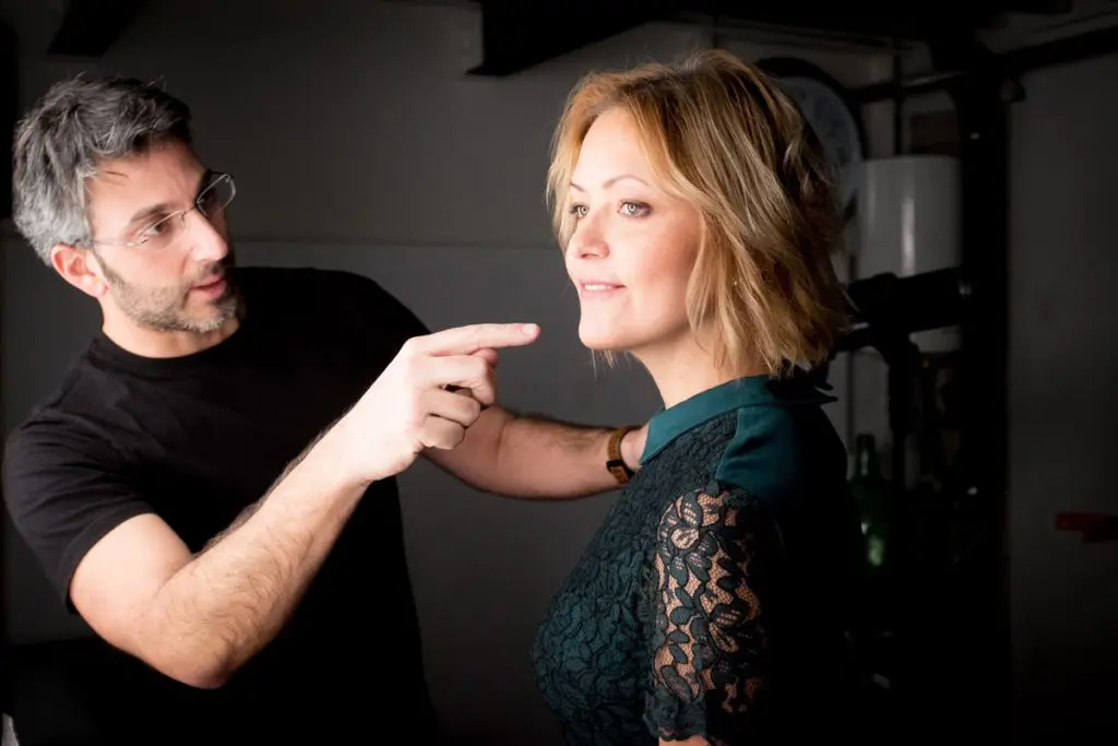 Direction du regard et de la posture pendant la séance